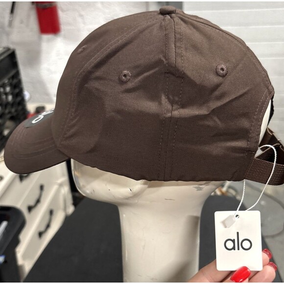 Alo Yoga Off-Duty Cap Brown Adjustable Hat Peaked Cap Sun Hat Baseball C… - Picture 3 of 6